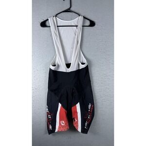 Giordana Bib Shorts Mens XL Black Red Fayetteville Wheelmen Cycling Padded Italy